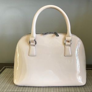 Forever 21 Light Pink Plastic Purse with Handles